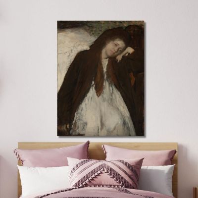 The Convalescent Edgar Degas edg263 canvas print 