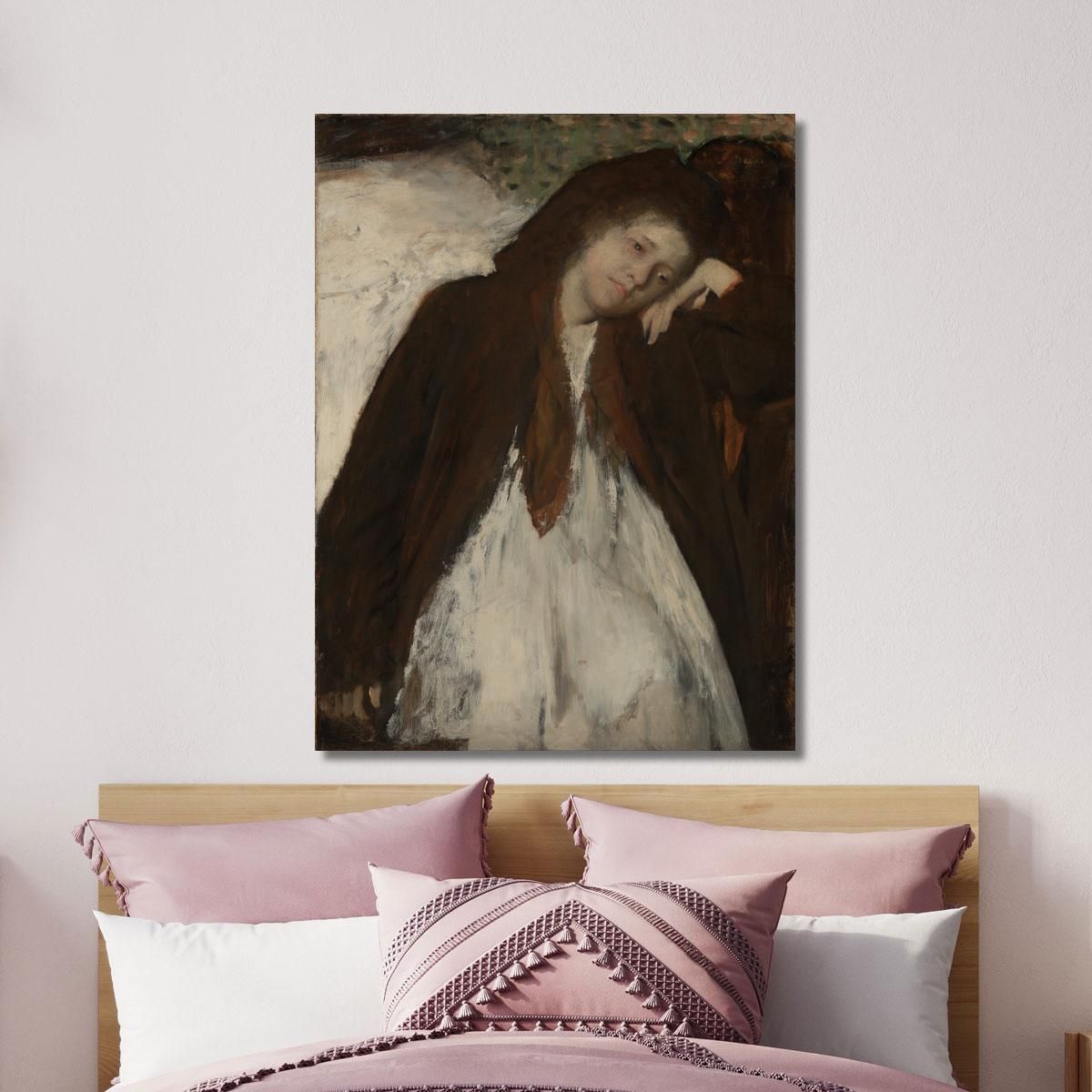 The Convalescent Edgar Degas edg263 canvas print 