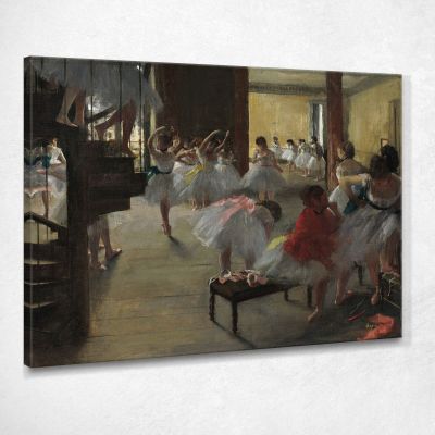 The Dance Class Edgar Degas edg265 canvas print 