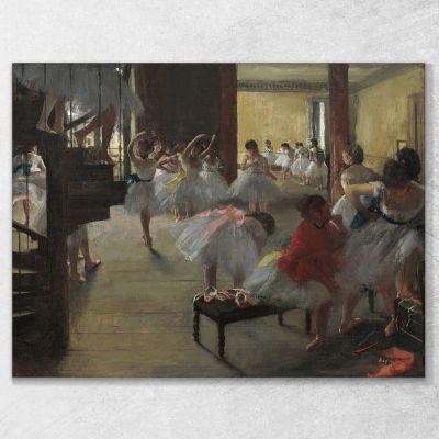 The Dance Class Edgar Degas edg265 canvas print 