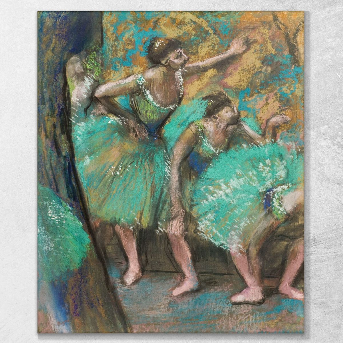 The Dancers 2 Edgar Degas edg266 canvas print 