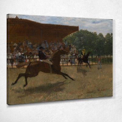 The False Start Edgar Degas edg268 canvas print 