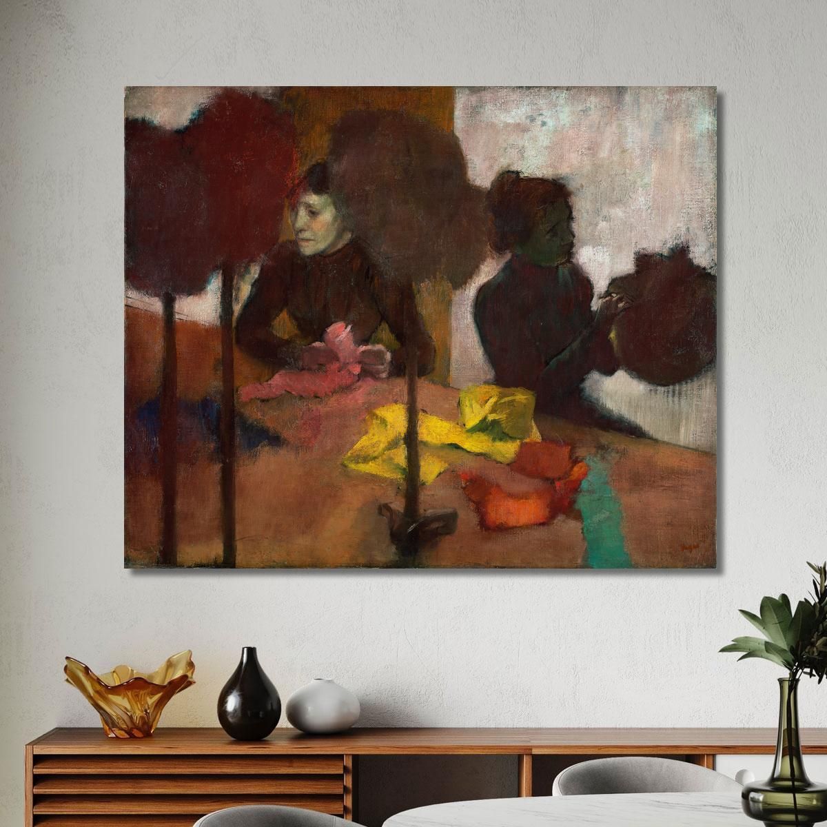 The Milliners Edgar Degas edg271 canvas print 