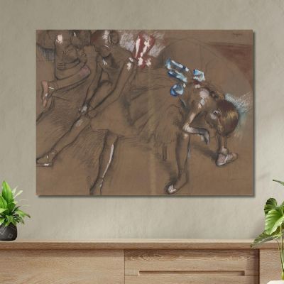 Three Dancers Resting Edgar Degas edg275 canvas print 