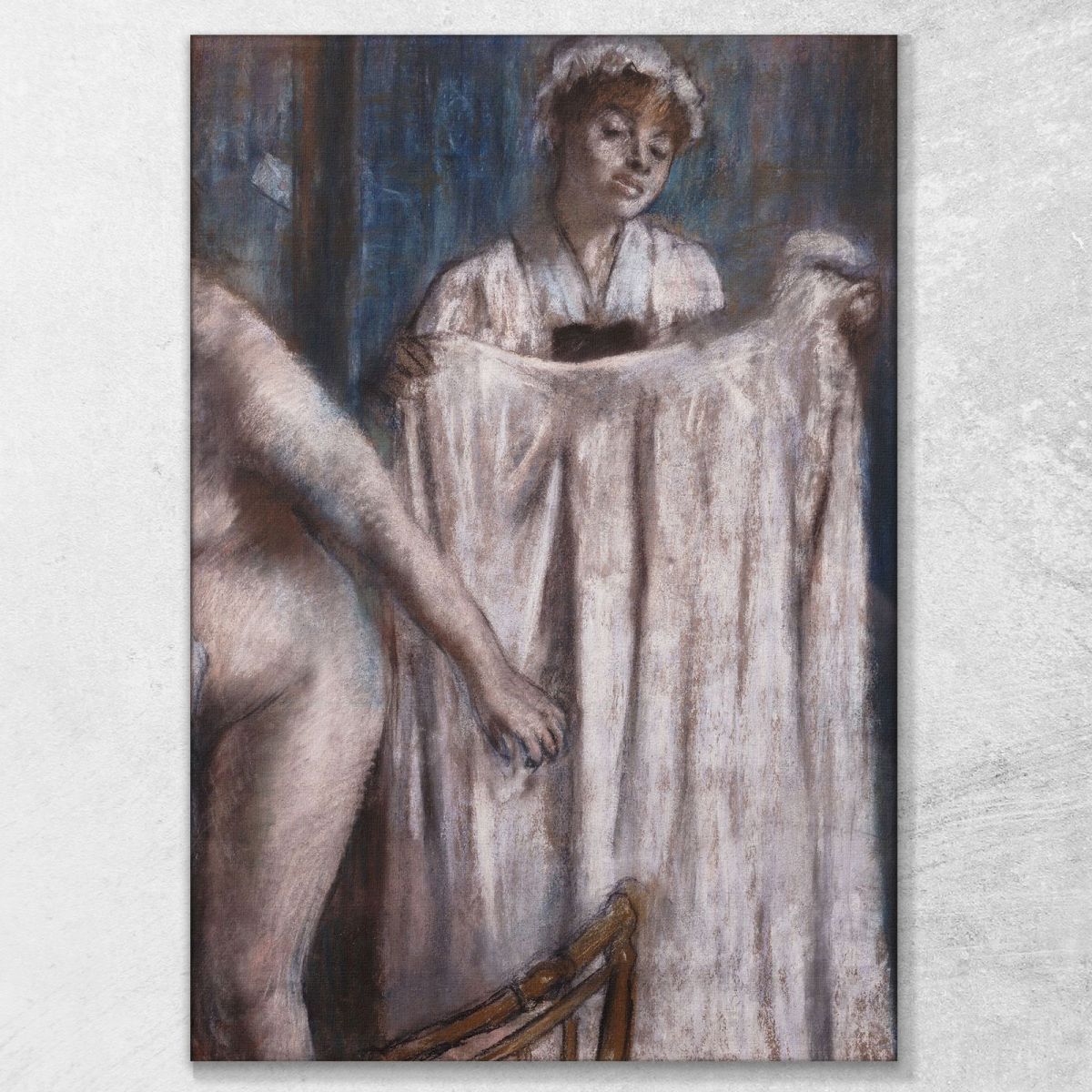 Toilette After The Bath Edgar Degas edg279 canvas print 