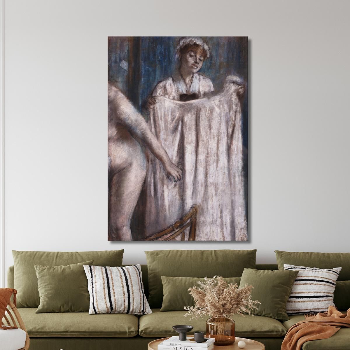 Toilette After The Bath Edgar Degas edg279 canvas print 