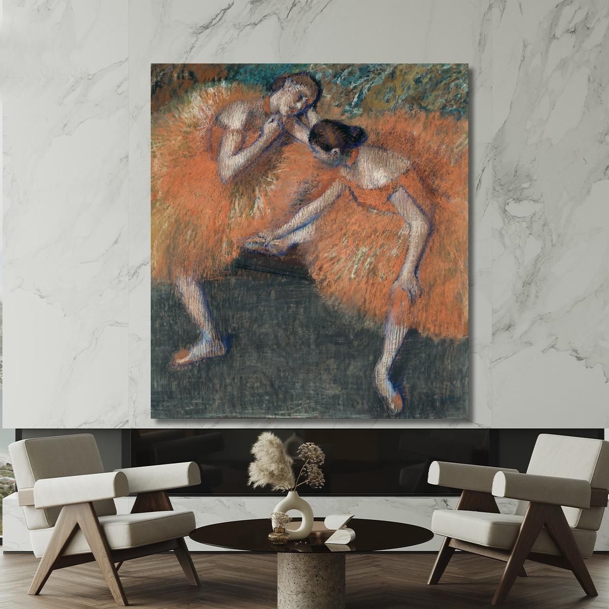 Two Dancers 3 Edgar Degas edg280 canvas print 