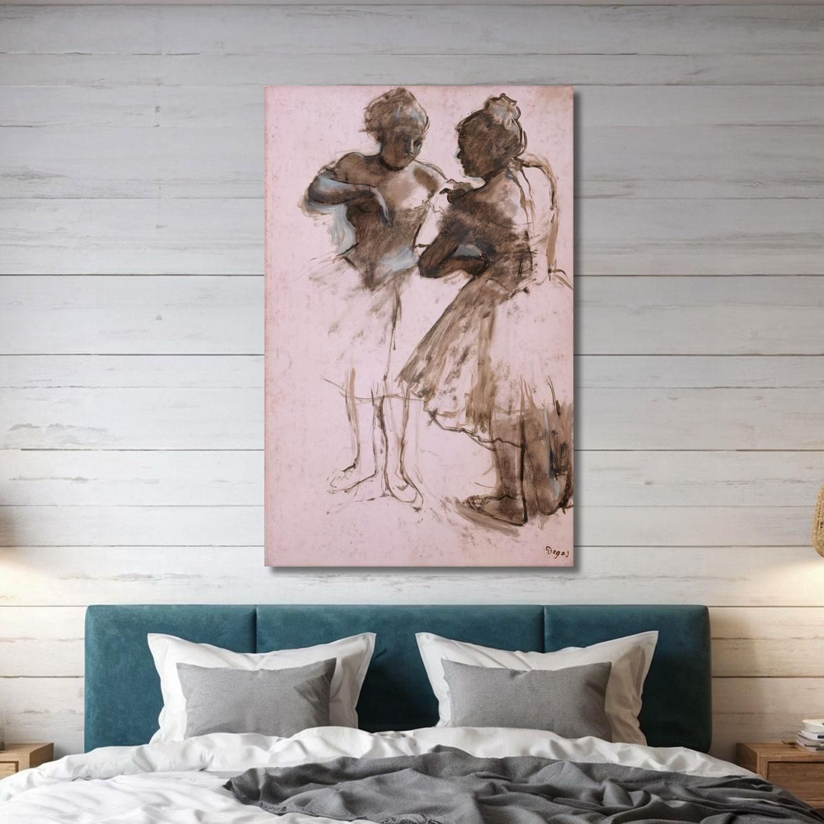 Two Dancers 4 Edgar Degas edg281 canvas print 