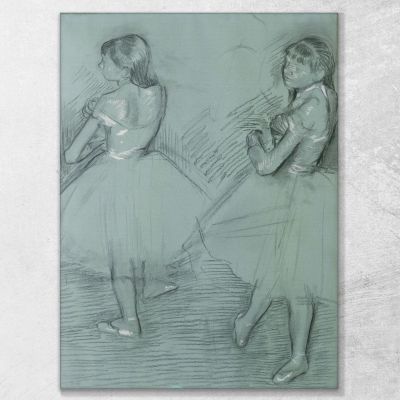 Two Dancers 5 Edgar Degas edg282 canvas print 
