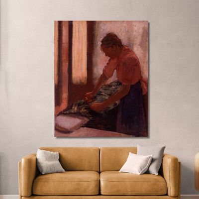 Woman Ironing 2 Edgar Degas edg293 canvas print 