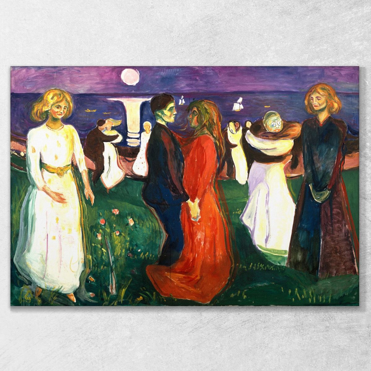 The Dance Of Life Edvard Munch em21 canvas print 