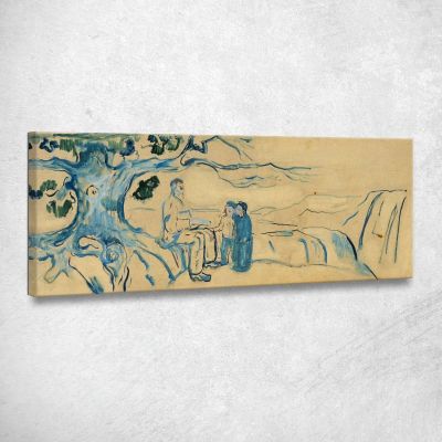 History Edvard Munch, em141 canvas print