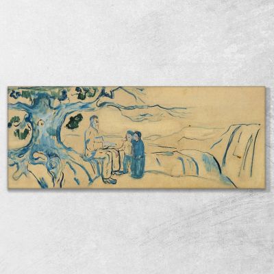 History Edvard Munch, em141 canvas print