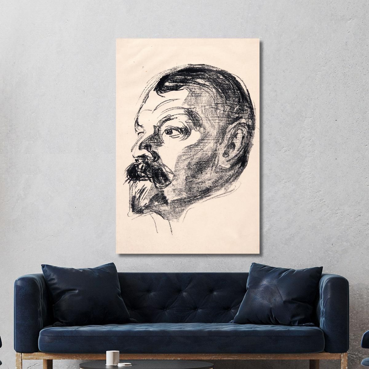 Jens Thiis Edvard Munch, em155 canvas print