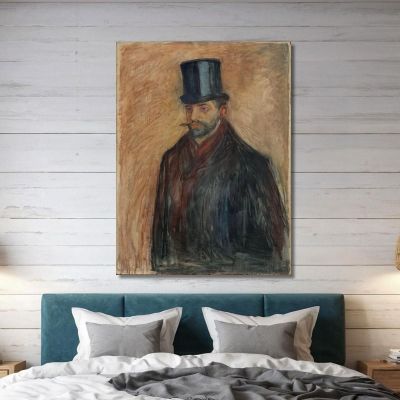 Julius Meier-Graefe Edvard Munch, em156 canvas print