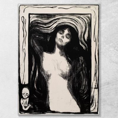 Madonna 3 Edvard Munch, em180 canvas print