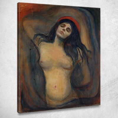 Madonna 1894 Edvard Munch, em181 ภาพพิมพ์บนผ้าใบแคนวาส