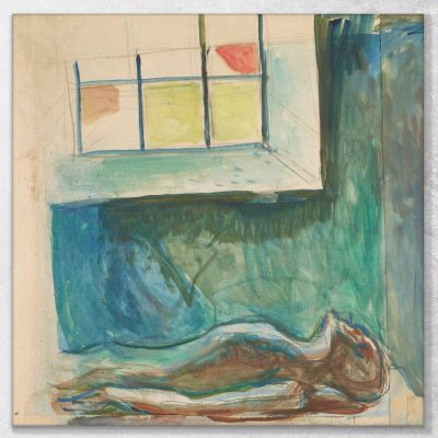 Man'S Body On The Autopsy Table Edvard Munch, em189 canvas print