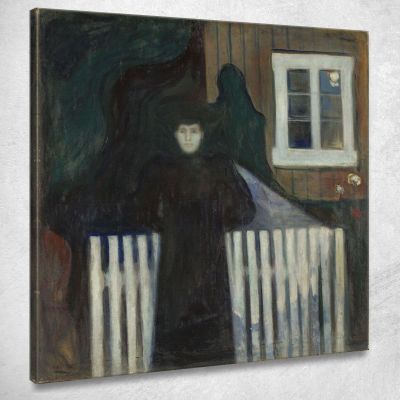 Moonlight 2 Edvard Munch em208 canvas print 