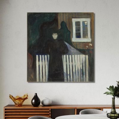 Moonlight 2 Edvard Munch em208 canvas print 