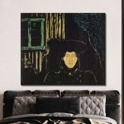 Moonlight Edvard Munch em212 canvas print 