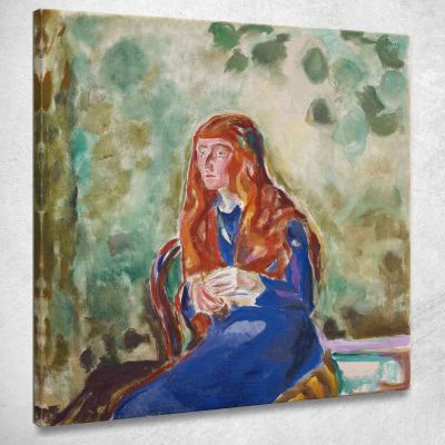 Portrait Of Käte Perls Edvard Munch, em248 canvas print