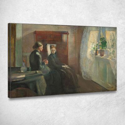 Spring Edvard Munch, em289 canvas print