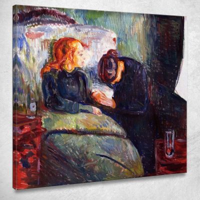 The Sick Child Edvard Munch em342 canvas print 