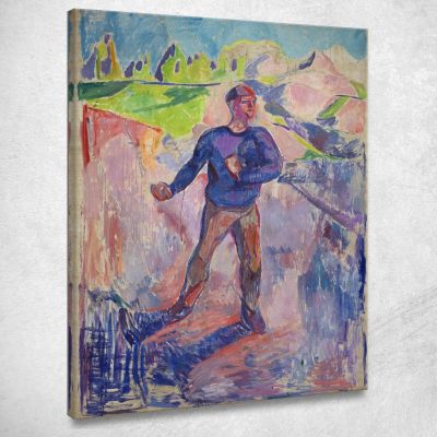 The Sower Edvard Munch em347 canvas print 