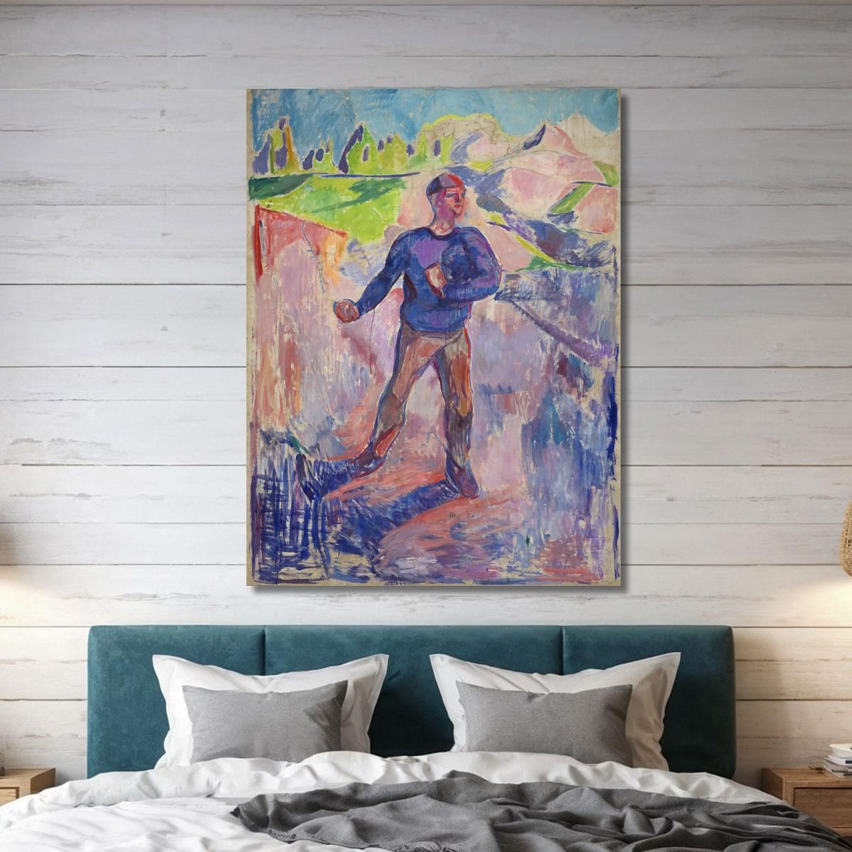 The Sower Edvard Munch em347 canvas print 