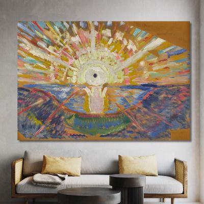 The Sun Edvard Munch em351 canvas print 