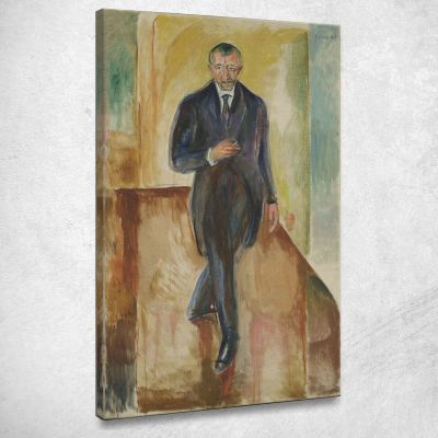 Thorvald Løchen Edvard Munch, em362 canvas print