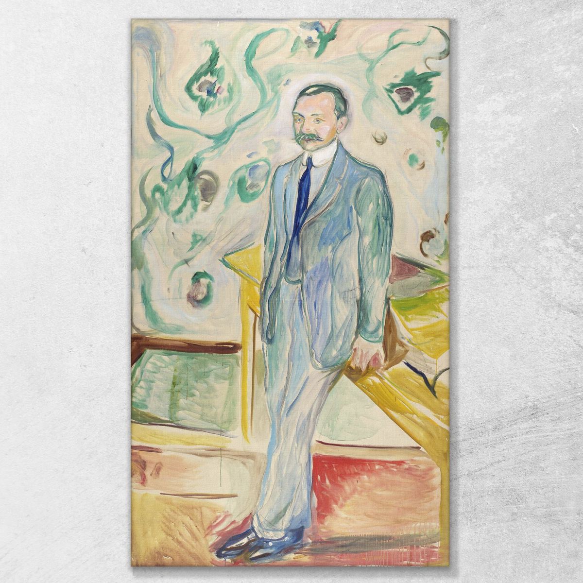 Wilhelm Wartmann Edvard Munch em393 canvas print 