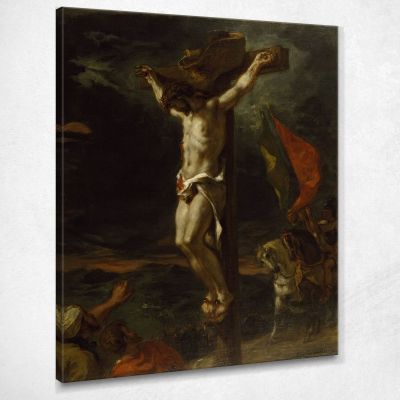 Christ On The Cross Eugène Delacroix edx19 canvas print 