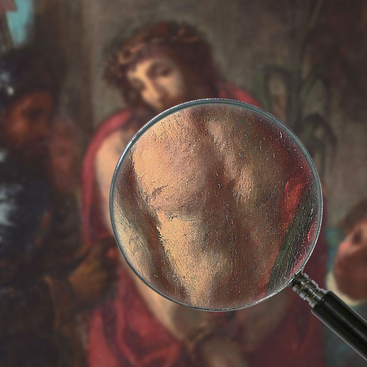 Ecce Homo Eugène Delacroix edx32 canvas print