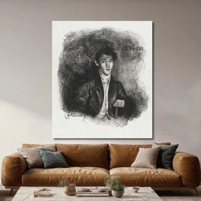 Baron Schwiter Eugène Delacroix edx65 canvas print 