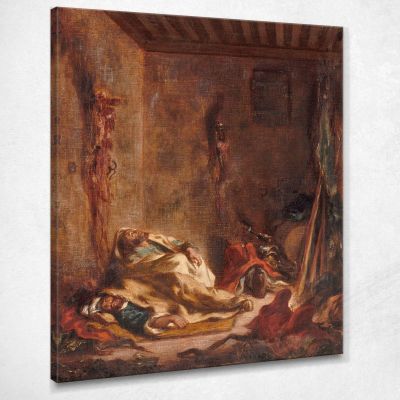 The Guardhouse In Meknes Eugène Delacroix edx68 canvas print 