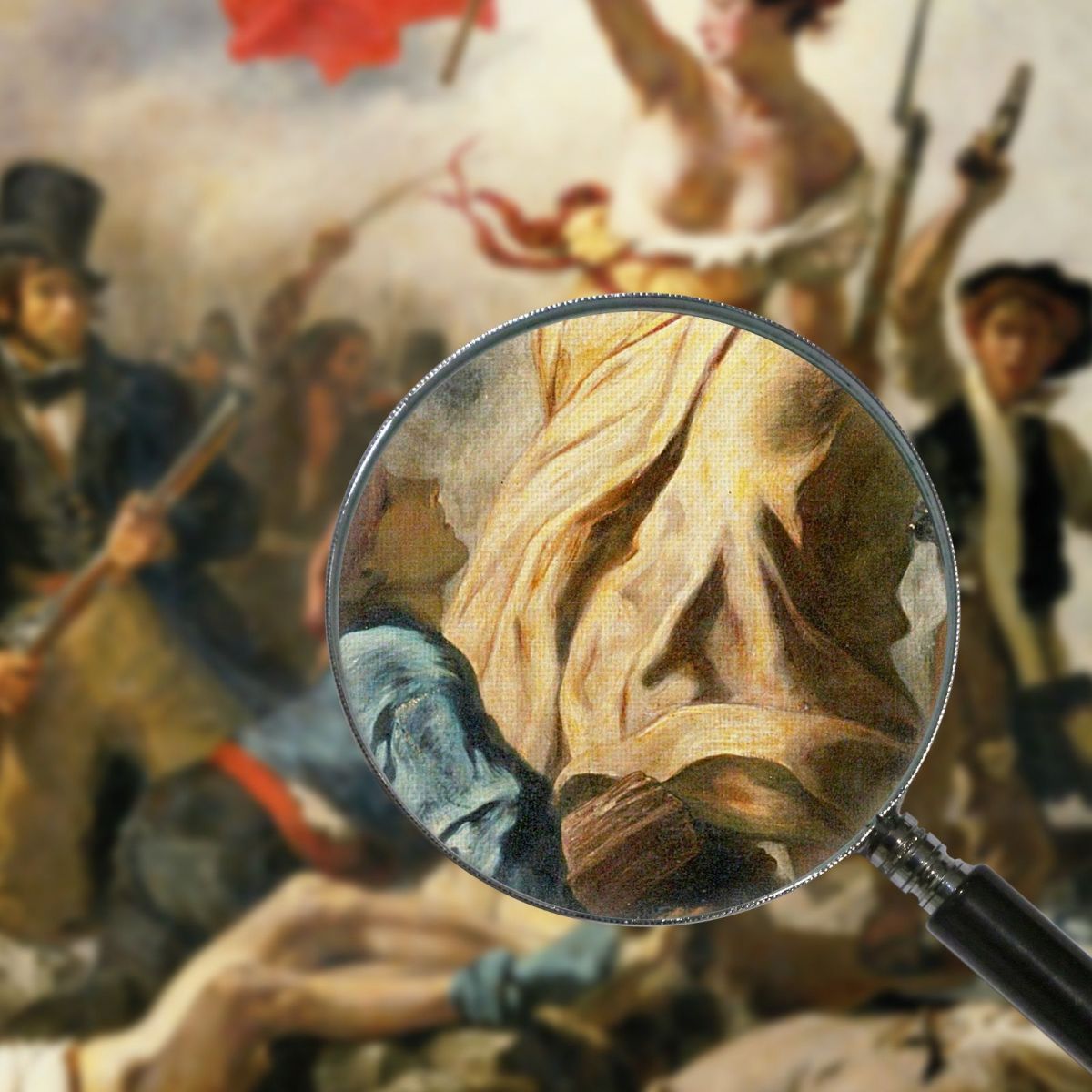 Liberty Leading The People Eugène Delacroix edx70 canvas print
