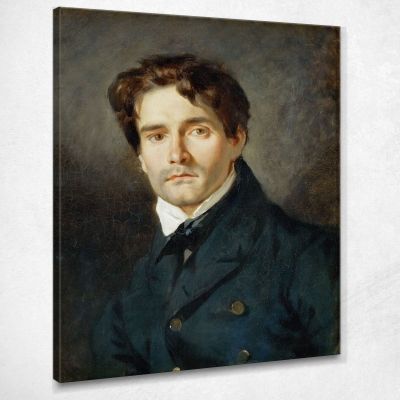 Leon Riesener Eugène Delacroix edx74 canvas print 