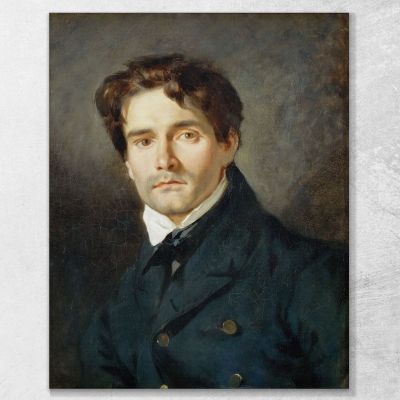 Leon Riesener Eugène Delacroix edx74 canvas print 