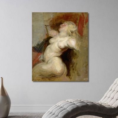 Emergency Eugène Delacroix edx84 canvas print 