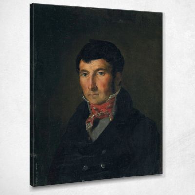Portrait Of Fougerat Eugène Delacroix edx91 canvas print 