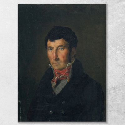 Portrait Of Fougerat Eugène Delacroix edx91 canvas print 