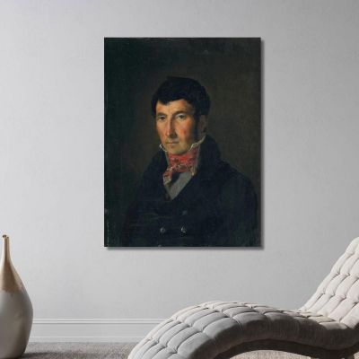 Portrait Of Fougerat Eugène Delacroix edx91 canvas print 