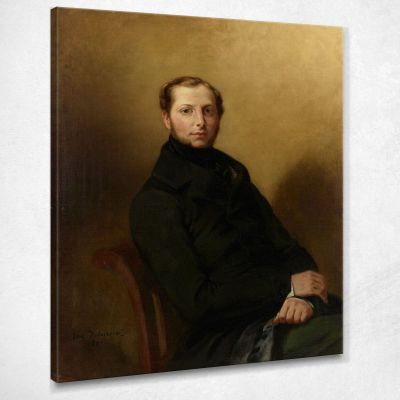 Portrait Of Count Charles De Mornay Eugène Delacroix edx95 canvas print 