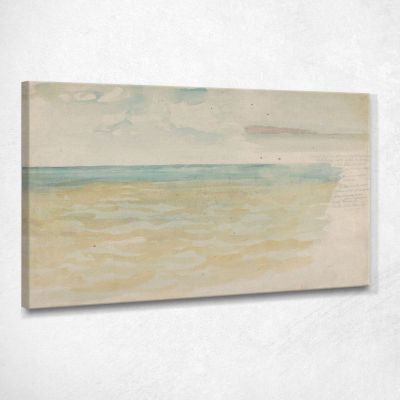 The Sea At Dieppe Eugène Delacroix edx140 canvas print 