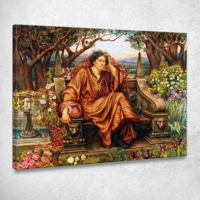 A Soul In Hell Evelyn De Morgan emg1 canvas print