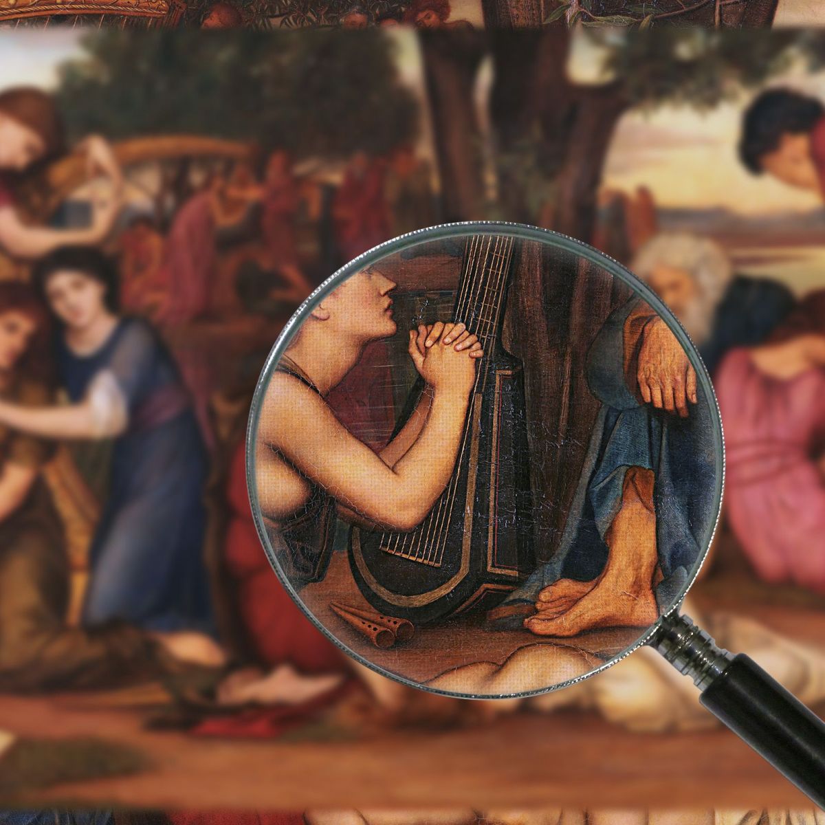 By The Waters Of Babylon Evelyn De Morgan emg6 canvas print