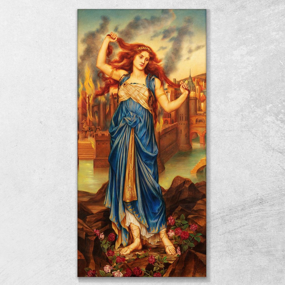 Cassandra Evelyn De Morgan emg8 canvas print 