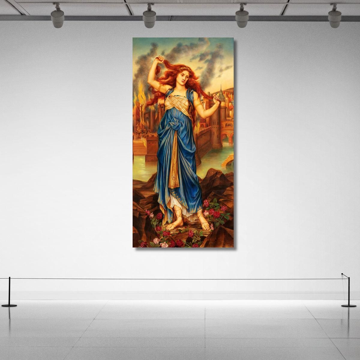 Cassandra Evelyn De Morgan emg8 canvas print 